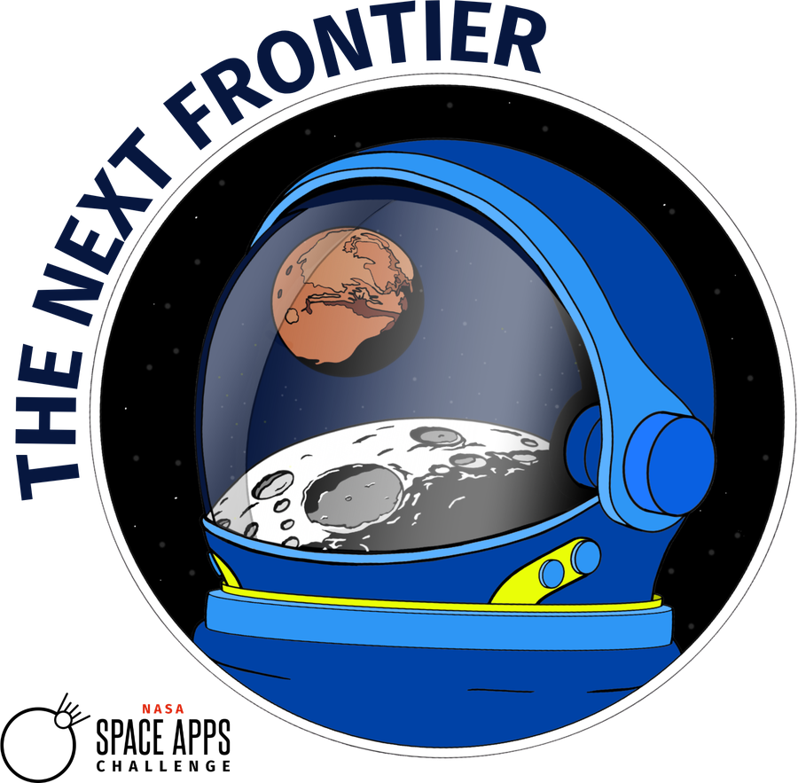 The Next Frontier — Space Apps 2026 campaign artwork